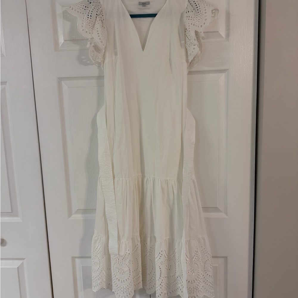 Rails Gia Belted Eyelet Midi Dress - Picture 8 of 8